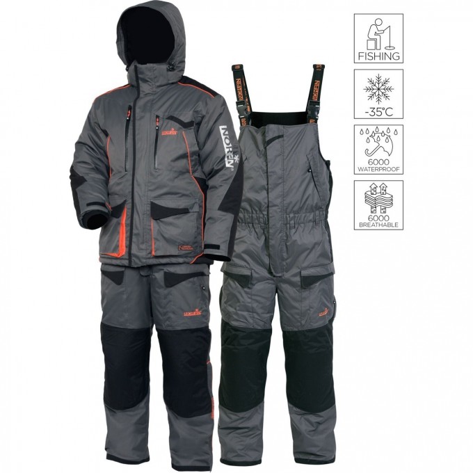 Костюм зимний NORFIN DISCOVERY GRAY 03 Р.l-L 451103-L-L Костюм зимний NORFIN DISCOVERY GRAY 03 Р.l-L 451103-L-L